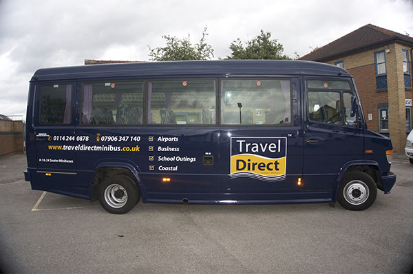 travel direct minibus sheffield